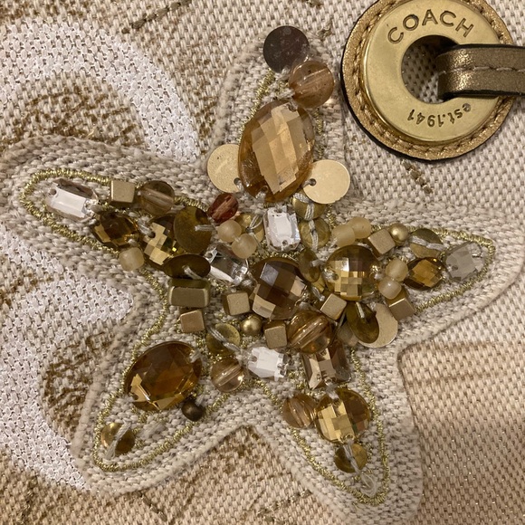 Coach Audrey Starfish Canvas Clutch/Wristlet - Picture 13 of 13